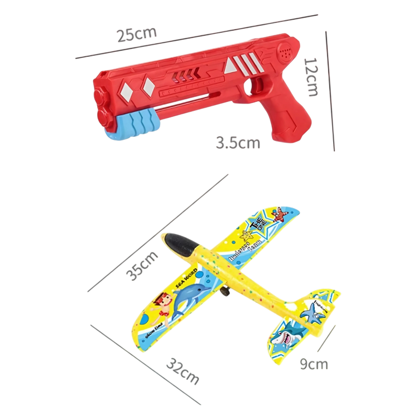 Avião Ultra-Leve com Lançador